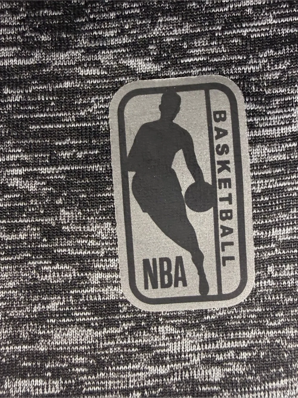 NBA Youth XL Sleeveless Hoodie Heathered Gray Athletic Tank Top Basketball